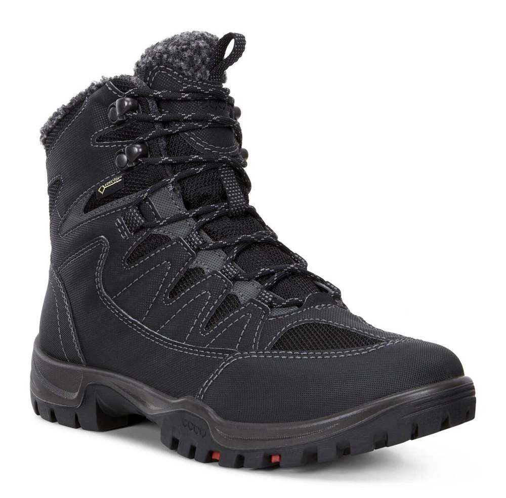 ECCO Womens Boots Black - Xpedition Iii Gtx - OSU-781293